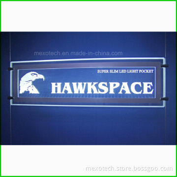 Window Display Acrylic Signboard LED Sign Board